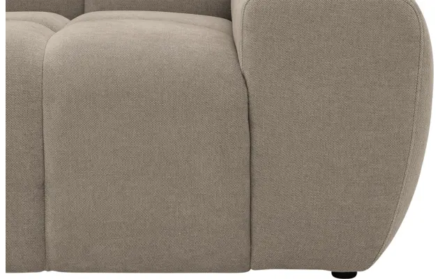Goossens excellent hoeksalon kubus bruin stof - 8252730-gespiegeld-07