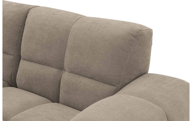 Goossens excellent hoeksalon kubus bruin stof - 8252730-gespiegeld-09