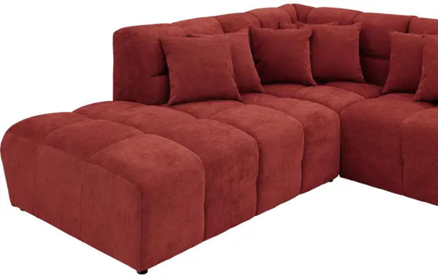 Goossens excellent u bank kubus rood stof - 8252731-gespiegeld-07