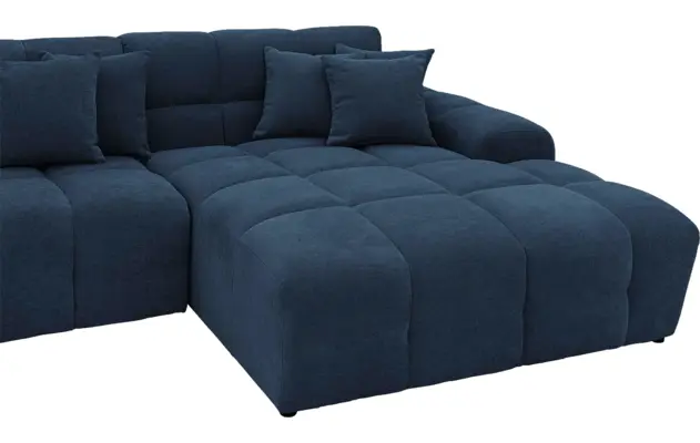 Goossens excellent u bank kubus blauw stof - 8252733-gespiegeld-09