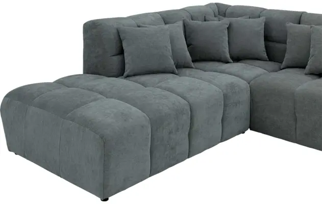 Goossens excellent u bank kubus groen stof - 8252734-gespiegeld-07