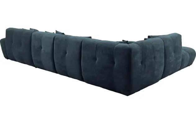 Goossens excellent u bank kubus blauw stof - 8252735-gespiegeld-04