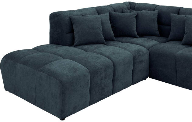 Goossens excellent u bank kubus blauw stof - 8252735-gespiegeld-07
