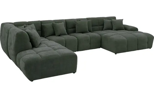 Goossens excellent u bank kubus groen stof - 8252736-gespiegeld-05