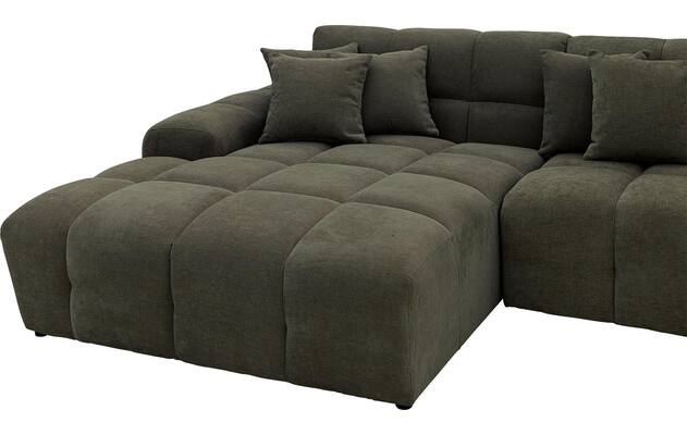 Goossens excellent u bank kubus groen stof - 8252738-goossens-excellent-kubus-bank-stof-groen-08