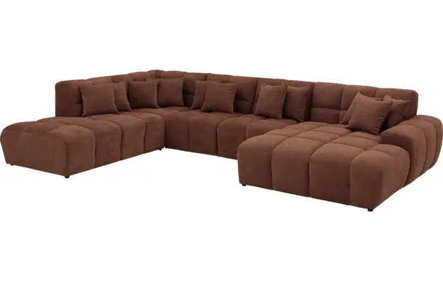 Goossens excellent u bank kubus bruin stof - 8252742-gespiegeld-03
