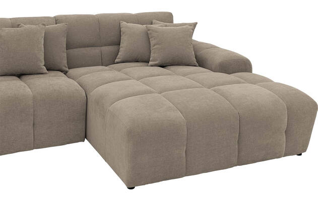 Goossens excellent u bank kubus bruin stof - 8252746-gespiegeld-09