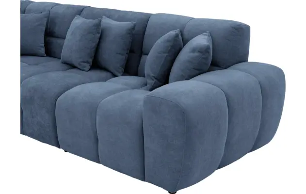Goossens excellent hoeksalon kubus blauw stof - 8252748-gespiegeld-05