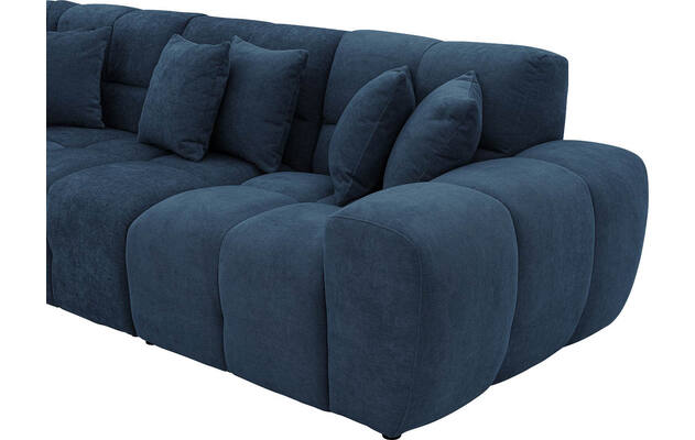 Goossens excellent hoeksalon kubus blauw stof - 8252749-gespiegeld-05