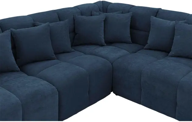 Goossens excellent hoeksalon kubus blauw stof - 8252749-gespiegeld-06