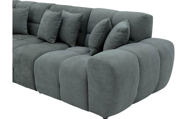 Goossens excellent hoeksalon kubus groen stof - 8252750-gespiegeld-05