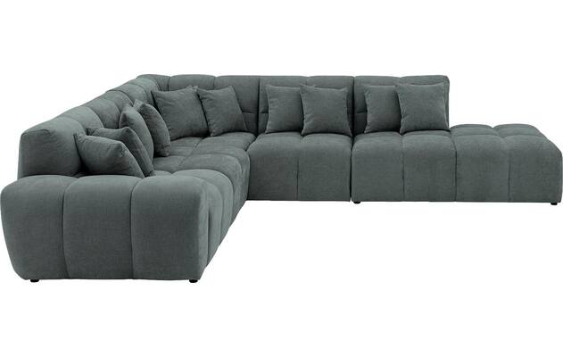 Goossens excellent hoeksalon kubus groen stof - 8252750-goossens-excellent-kubus-bank-stof-groen-03