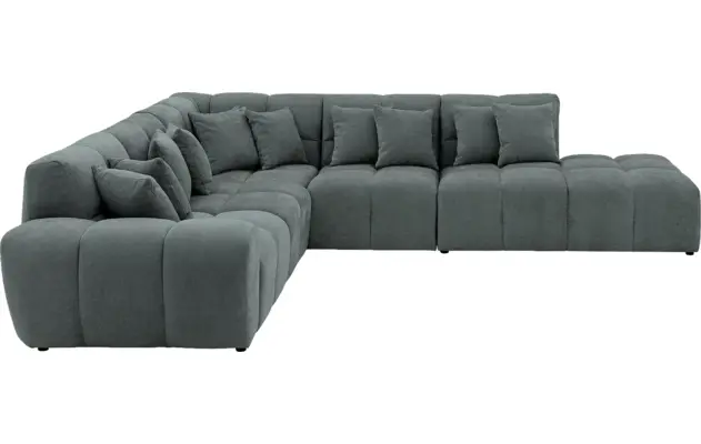 Goossens excellent hoeksalon kubus groen stof - 8252750-goossens-excellent-kubus-bank-stof-groen-03