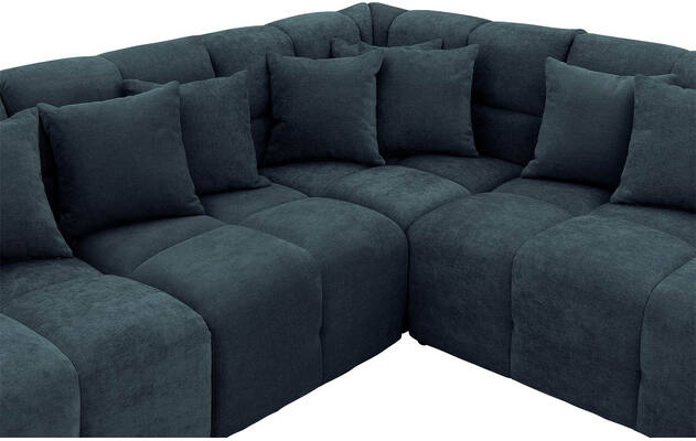 Goossens excellent hoeksalon kubus blauw stof - 8252751-gespiegeld-06