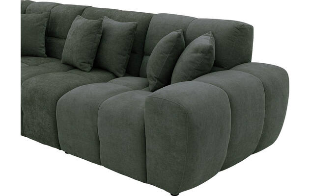 Goossens excellent hoeksalon kubus groen stof - 8252752-gespiegeld-05