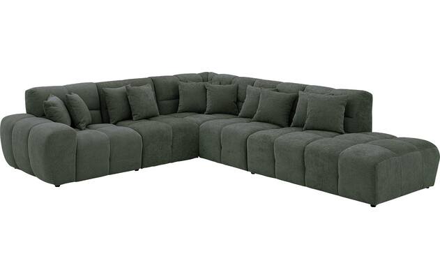 Goossens excellent hoeksalon kubus groen stof - 8252752-goossens-excellent-kubus-bank-stof-groen-02