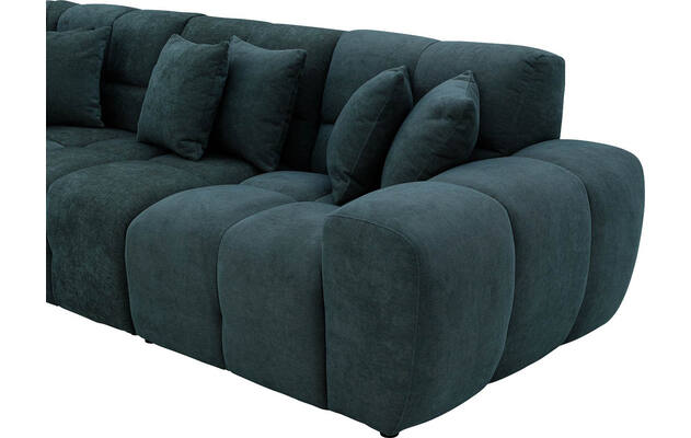 Goossens excellent hoeksalon kubus groen stof - 8252753-gespiegeld-05