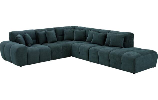 Goossens excellent hoeksalon kubus groen stof - 8252753-goossens-excellent-kubus-bank-stof-groen-02