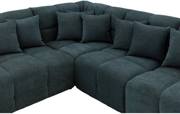 Goossens excellent hoeksalon kubus groen stof - 8252753-goossens-excellent-kubus-bank-stof-groen-05