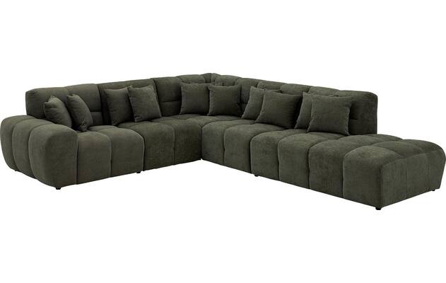 Goossens excellent hoeksalon kubus groen stof - 8252754-goossens-excellent-kubus-bank-stof-groen-02