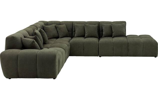 Goossens excellent hoeksalon kubus groen stof - 8252754-goossens-excellent-kubus-bank-stof-groen-03