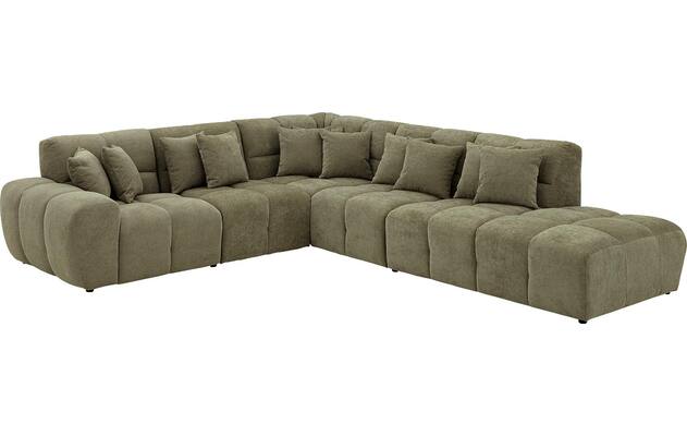 Goossens excellent hoeksalon kubus groen stof - 8252755-goossens-excellent-kubus-bank-stof-groen-02