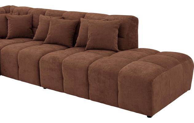 Goossens excellent hoeksalon kubus bruin stof - 8252758-goossens-excellent-kubus-bank-stof-bruin-06