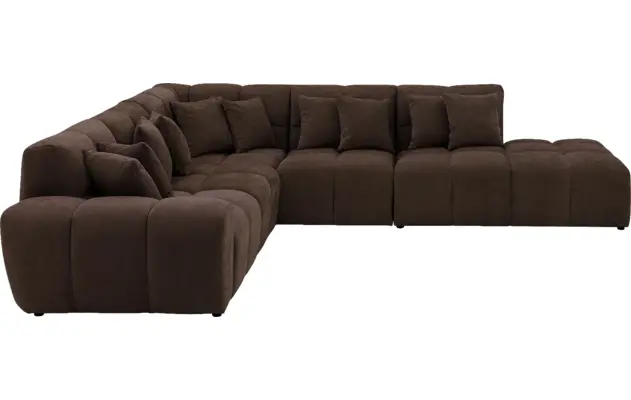 Goossens excellent hoeksalon kubus bruin stof - 8252759-goossens-excellent-kubus-bank-stof-bruin-03