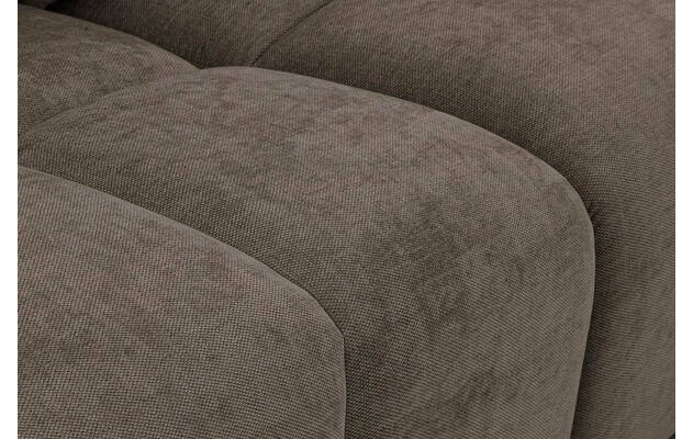 Goossens excellent hoeksalon kubus bruin stof - 8252760-gespiegeld-09