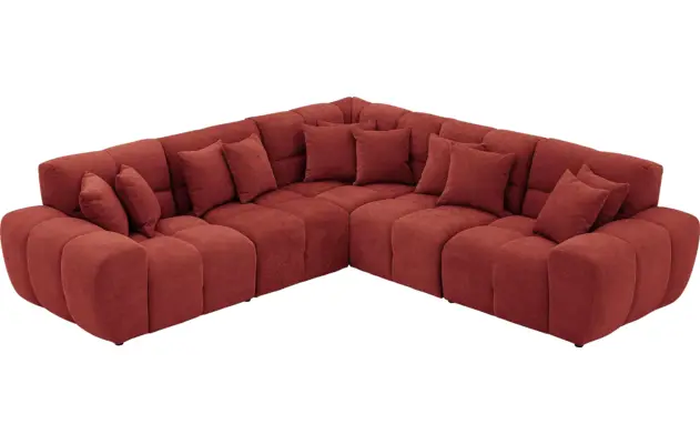 Goossens excellent hoeksalon kubus rood stof - 8252763-goossens-excellent-kubus-bank-stof-rood-04