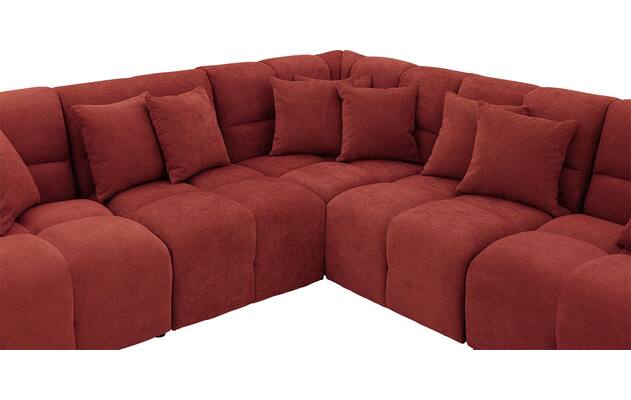 Goossens excellent hoeksalon kubus rood stof - 8252763-goossens-excellent-kubus-bank-stof-rood-05