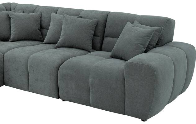 Goossens excellent hoeksalon kubus groen stof - 8252766-goossens-excellent-kubus-bank-stof-groen-06