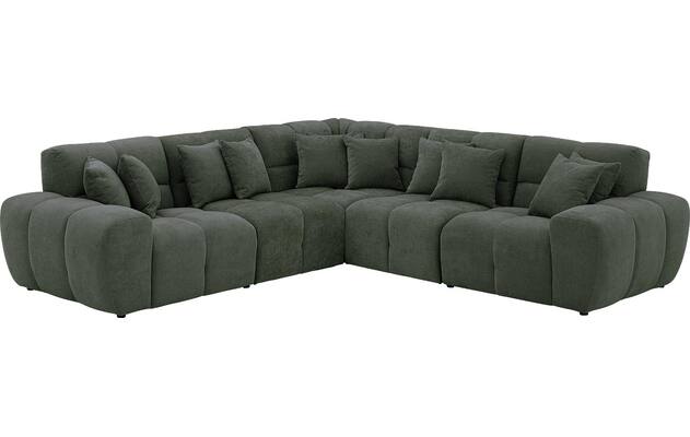 Goossens excellent hoeksalon kubus groen stof - 8252768-goossens-excellent-kubus-bank-stof-groen-02