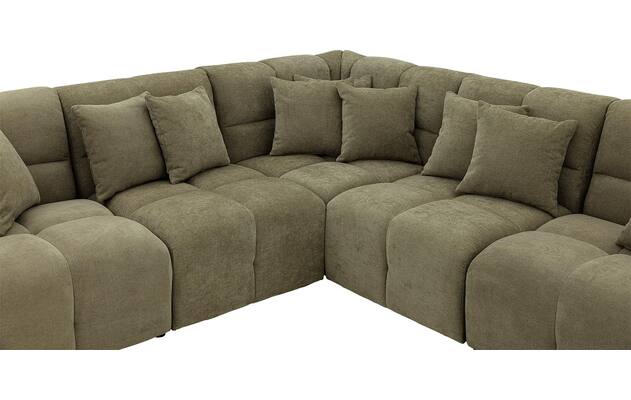 Goossens excellent hoeksalon kubus groen stof - 8252771-goossens-excellent-kubus-bank-stof-groen-05