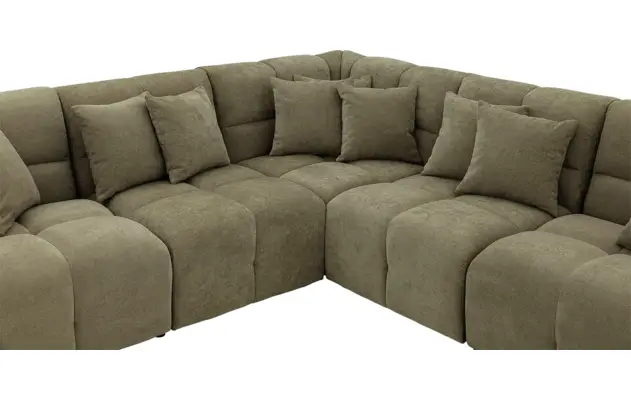 Goossens excellent hoeksalon kubus groen stof - 8252771-goossens-excellent-kubus-bank-stof-groen-05
