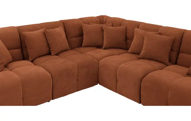 Goossens excellent hoeksalon kubus bruin stof - 8252773-goossens-excellent-kubus-bank-stof-bruin-05