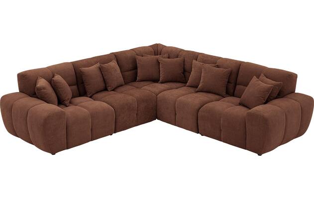Goossens excellent hoeksalon kubus bruin stof - 8252774-goossens-excellent-kubus-bank-stof-bruin-04