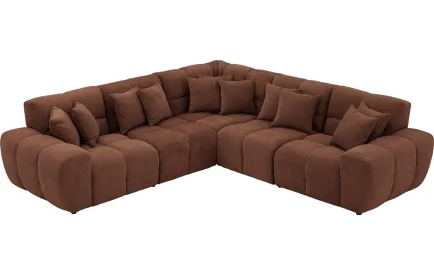 Goossens excellent hoeksalon kubus bruin stof - 8252774-goossens-excellent-kubus-bank-stof-bruin-04