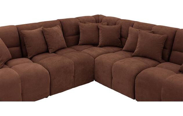 Goossens excellent hoeksalon kubus bruin stof - 8252774-goossens-excellent-kubus-bank-stof-bruin-05
