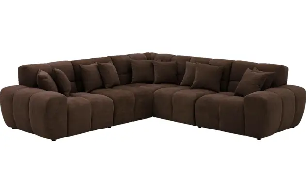Goossens excellent hoeksalon kubus bruin stof - 8252775-goossens-excellent-kubus-bank-stof-bruin-02