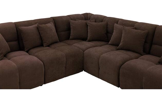Goossens excellent hoeksalon kubus bruin stof - 8252775-goossens-excellent-kubus-bank-stof-bruin-05