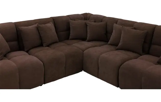 Goossens excellent hoeksalon kubus bruin stof - 8252775-goossens-excellent-kubus-bank-stof-bruin-05