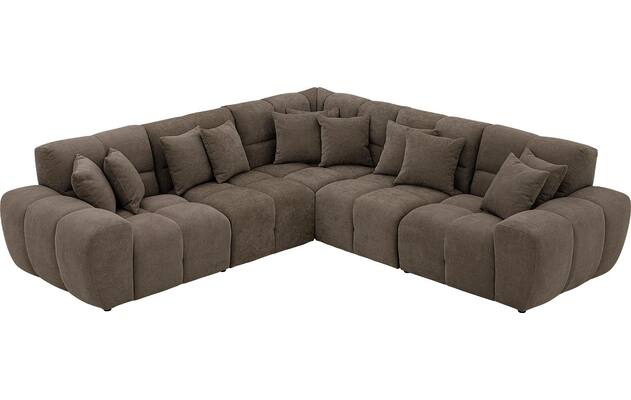 Goossens excellent hoeksalon kubus bruin stof - 8252776-goossens-excellent-kubus-bank-stof-bruin-04