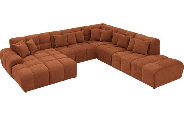 Goossens excellent u bank kubus bruin stof - 8252789-goossens-excellent-kubus-bank-stof-bruin-04