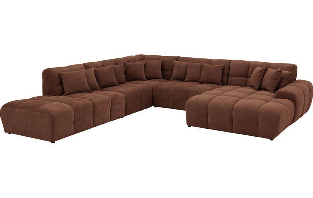 Goossens excellent u bank kubus bruin stof - 8252790-gespiegeld-03