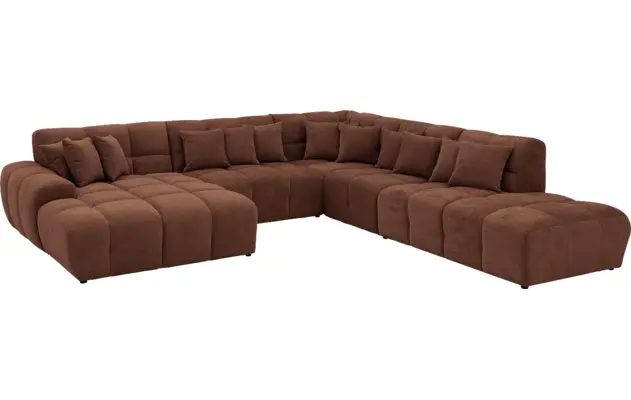 Goossens excellent u bank kubus bruin stof - 8252790-goossens-excellent-kubus-bank-stof-bruin-02