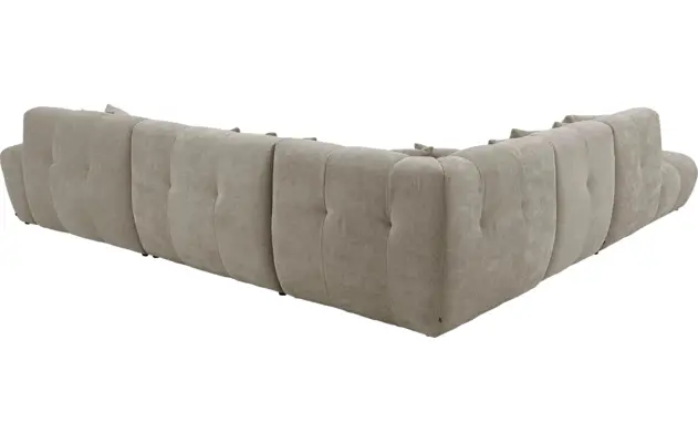 Goossens excellent u bank kubus bruin stof - 8252793-gespiegeld-04
