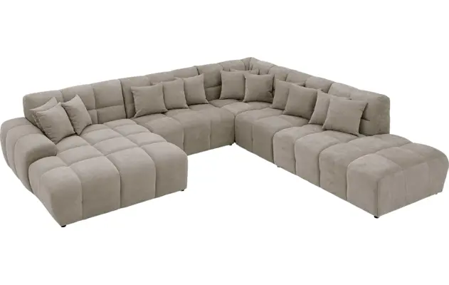 Goossens excellent u bank kubus bruin stof - 8252793-goossens-excellent-kubus-bank-stof-bruin-04