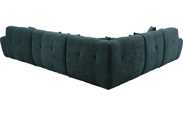 Goossens excellent u bank kubus groen stof - 8252839-gespiegeld-04