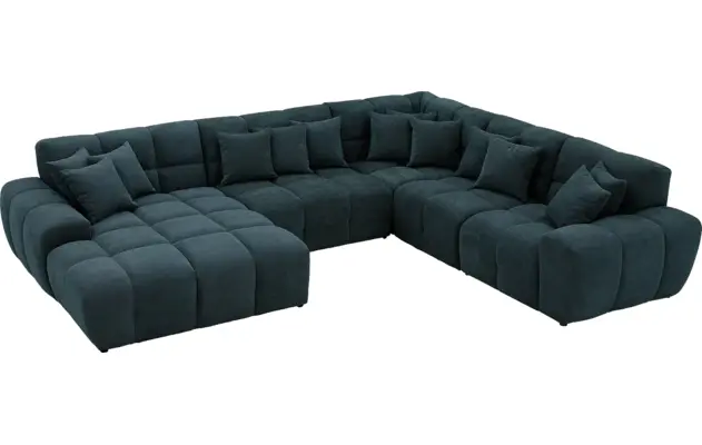 Goossens excellent u bank kubus groen stof - 8252839-goossens-excellent-kubus-bank-stof-groen-04